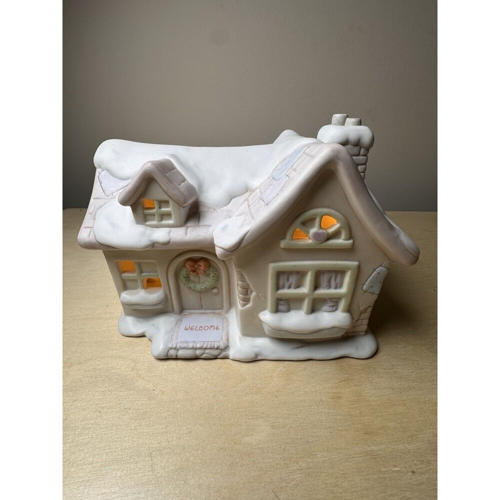 Precious Moments Sugar Town 7 Pc Christmas Village Sam’s House Lot w/ Boxes VTG - Picture 3 of 15